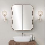 Casa si Gradina - Mobilier - Mobilier baie - Corpuri baie - Dulap baie, Hanah Home, panou dur, nuc, 12x45x50 cm - Infinity.ro