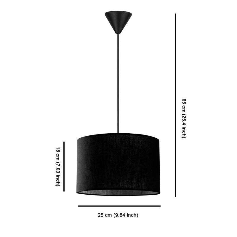 Casa si Gradina - Corpuri si surse de iluminat - Lustre si pendule - Candelabru, Opviq, metal, bej, abajur bumbac, 25x25x18 cm, inaltime totala 65 cm - Infinity.ro