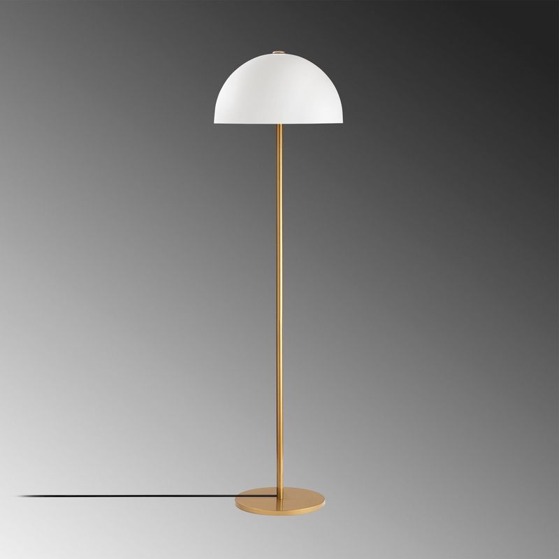 Casa si Gradina - Corpuri si surse de iluminat - Veioze si lampi - Lampadare - Lampadar, Opviq, metal, auriu, 40x40x154 cm, 942FLG1531 - Infinity.ro