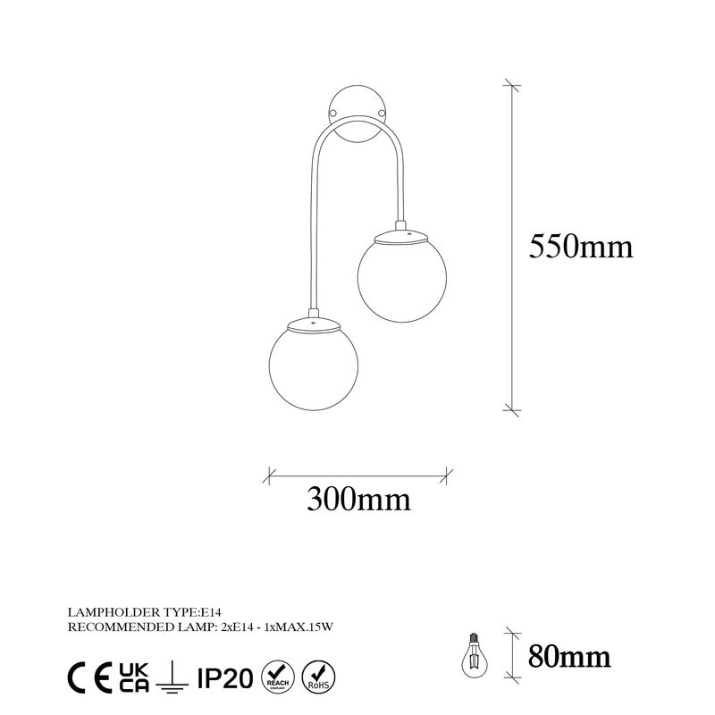 Casa si Gradina - Corpuri si surse de iluminat - Plafoniere, aplice si spoturi - Aplica, Opviq, metal, negru, 30x24x55 cm - Infinity.ro