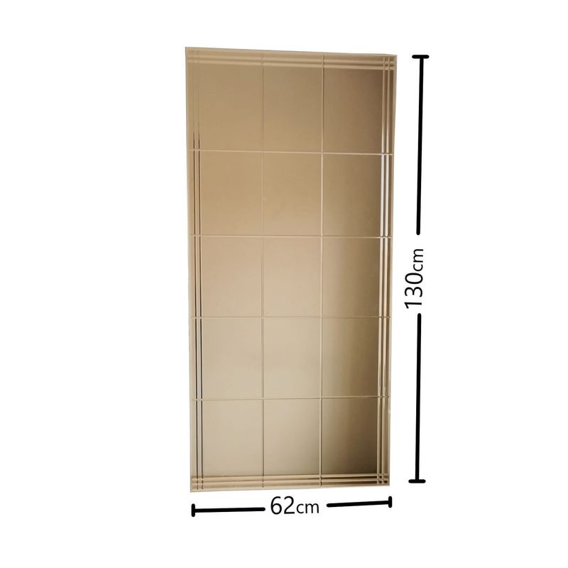 Casa si Gradina - Decoratiuni - Oglinzi - Oglinda, Hanah Home, mdf, argintiu, 62x130 cm, 552NOS2143 - Infinity.ro