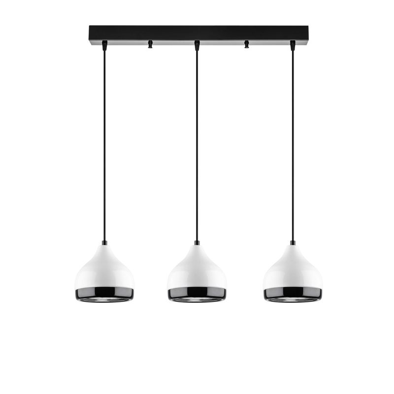 Casa si Gradina - Corpuri si surse de iluminat - Lustre si pendule - Candelabru, Opviq, metal, alb, diametru 90 cm, inaltime reglabila 25-111 cm, 892OPV1952 - Infinity.ro