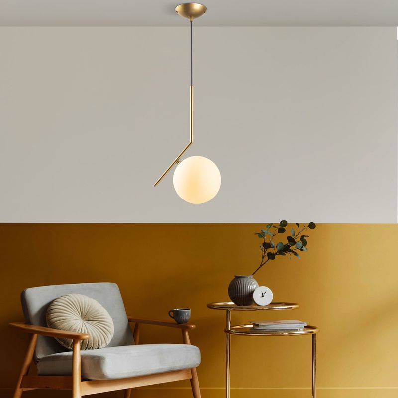 Casa si Gradina - Corpuri si surse de iluminat - Lustre si pendule - Candelabru, Opviq, metal, auriu, 35x25x115 cm - Infinity.ro
