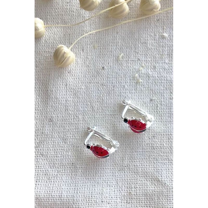 Fashion, accesorii si bijuterii - Femei - Bijuterii femei - Cercei femei - Cercei, Heliophilia, argint 925, multicolor, 0,9 cm - Infinity.ro