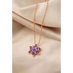 Fashion, accesorii si bijuterii - Femei - Bijuterii femei - Coliere femei - Colier, Heliophilia, metal, rose - Infinity.ro