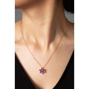 Colier, Heliophilia, metal, rose