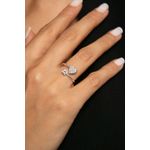 Fashion, accesorii si bijuterii - Femei - Bijuterii femei - Inele femei - Inel, Heliophilia, argint 925, argintiu, diametru 19.5 mm, reglabil - Infinity.ro