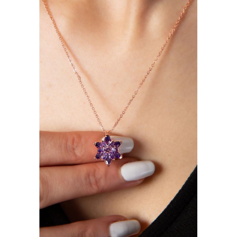 Fashion, accesorii si bijuterii - Femei - Bijuterii femei - Coliere femei - Colier, Heliophilia, metal, rose - Infinity.ro