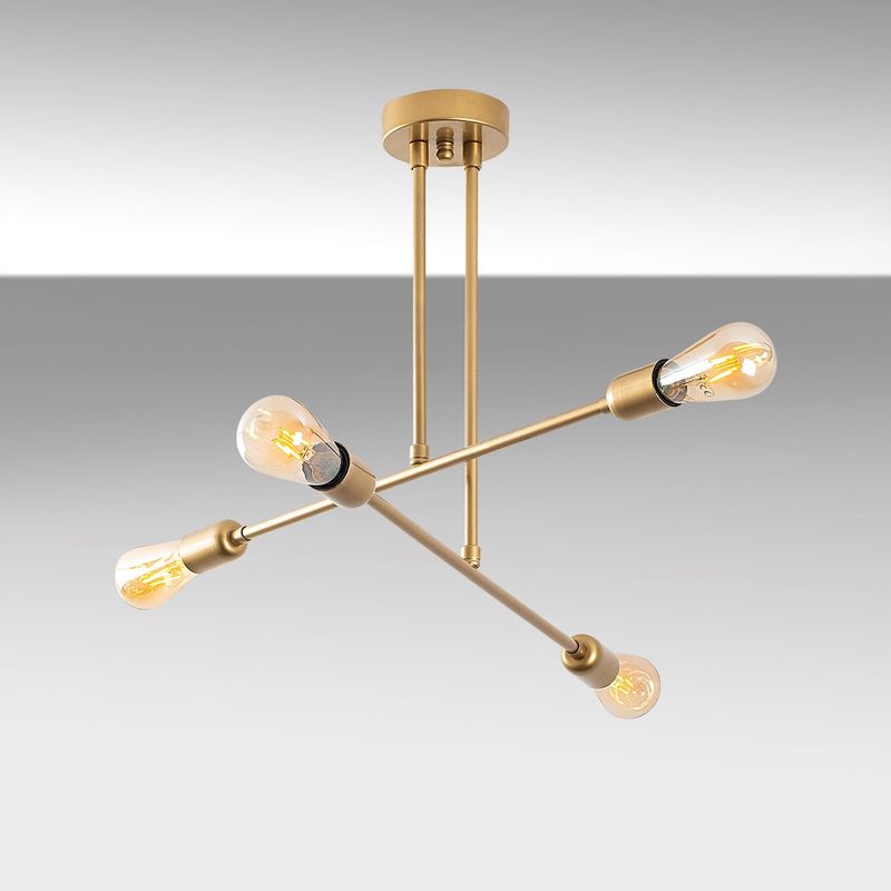 Casa si Gradina - Corpuri si surse de iluminat - Lustre si pendule - Candelabru, Opviq, metal, auriu, diametru 70 cm, inaltime 40 cm - Infinity.ro