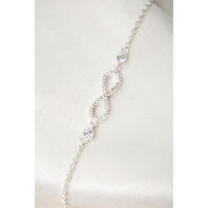 Bratara, Heliophilia, argint 925, multicolor, 17 cm (+3 cm extensie), 938ELS2447