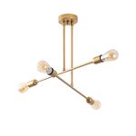 Casa si Gradina - Corpuri si surse de iluminat - Lustre si pendule - Candelabru, Opviq, metal, auriu, diametru 70 cm, inaltime 40 cm - Infinity.ro