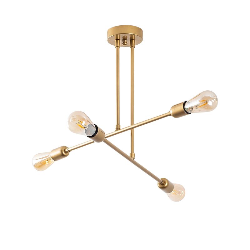 Casa si Gradina - Corpuri si surse de iluminat - Lustre si pendule - Candelabru, Opviq, metal, auriu, diametru 70 cm, inaltime 40 cm - Infinity.ro