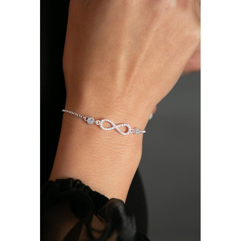 Fashion, accesorii si bijuterii - Femei - Bijuterii femei - Bratari femei - Bratara, Heliophilia, argint 925, multicolor, 17 cm (+3 cm extensie), 938ELS2447 - Infinity.ro