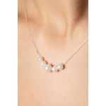 Fashion, accesorii si bijuterii - Femei - Bijuterii femei - Coliere femei - Colier, Heliophilia, argint 925, argintiu, lungime 43 cm - Infinity.ro