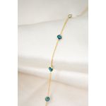 Fashion, accesorii si bijuterii - Femei - Bijuterii femei - Bratari femei - Bratara, Heliophilia, dama, auriu, 18 cm, argint 925 - Infinity.ro