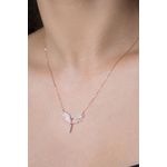 Fashion, accesorii si bijuterii - Femei - Bijuterii femei - Coliere femei - Colier, Heliophilia, argint 925, multicolor, piatra zirconiu, lungime lant 43 cm - Infinity.ro