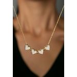 Fashion, accesorii si bijuterii - Femei - Bijuterii femei - Coliere femei - Colier, Heliophilia, argint 925, auriu, antialergic, 938ELS5903 - Infinity.ro