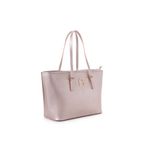 Fashion, accesorii si bijuterii - Femei - Accesorii femei - Genti si rucsacuri femei - Geanta tote, Lucky Bees, auriu, piele polivinilica, 42x15x25 cm - Infinity.ro