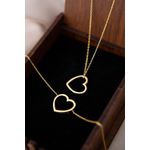 Fashion, accesorii si bijuterii - Femei - Bijuterii femei - Coliere femei - Set colier si bratara, Heliophilia, argint 925, auriu - Infinity.ro