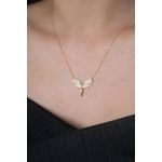 Fashion, accesorii si bijuterii - Femei - Bijuterii femei - Coliere femei - Colier, Heliophilia, argint 925, multicolor, zirconiu, lungime lant 43 cm - Infinity.ro