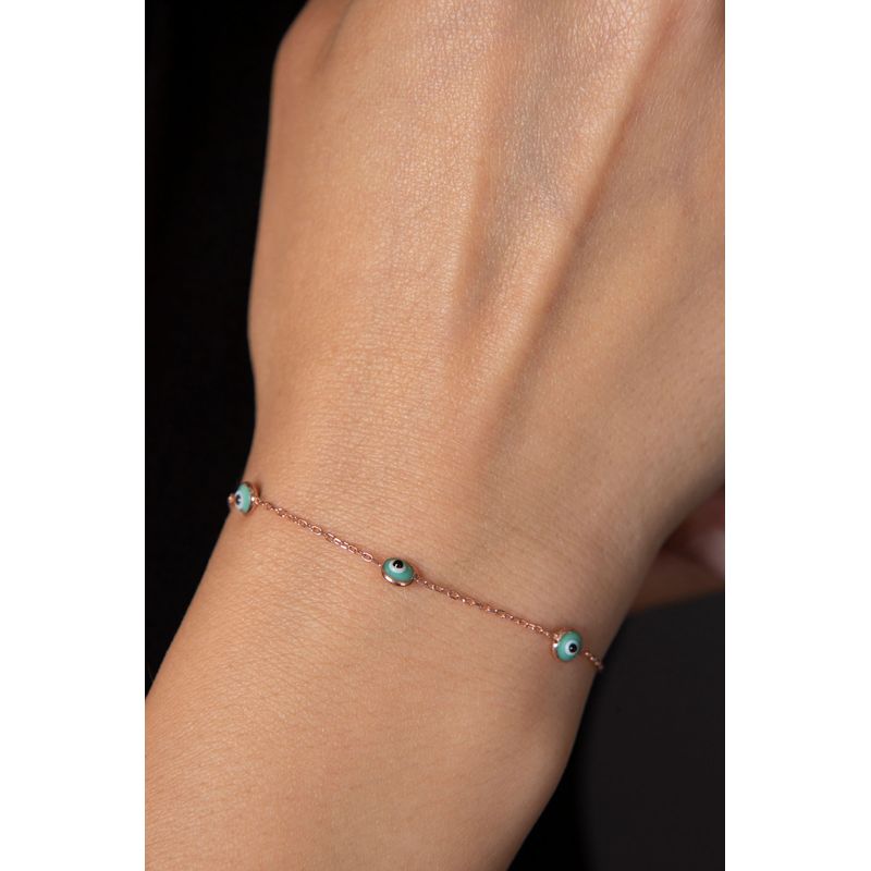 Fashion, accesorii si bijuterii - Femei - Bijuterii femei - Bratari femei - Bratara, Heliophilia, argint 925, rose gold, 21 cm - Infinity.ro