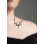 Fashion, accesorii si bijuterii - Femei - Bijuterii femei - Coliere femei - Colier, Heliophilia, argint 925, multicolor, 43 cm, 938ELS5673 - Infinity.ro