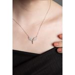 Fashion, accesorii si bijuterii - Femei - Bijuterii femei - Coliere femei - Colier, Heliophilia, argint 925, multicolor, 43 cm, 938ELS5673 - Infinity.ro