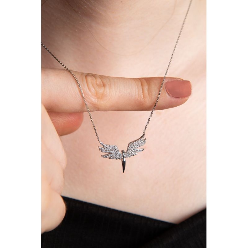 Fashion, accesorii si bijuterii - Femei - Bijuterii femei - Coliere femei - Colier, Heliophilia, argint 925, multicolor, 43 cm, 938ELS5673 - Infinity.ro