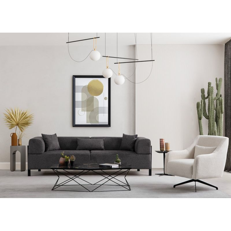 Casa si Gradina - Mobilier - Scaune si fotolii - Fotolii - Fotoliu, Atelier Del Sofa, lemn fag si pal, alb, 80x95x88 cm - Infinity.ro