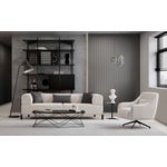 Casa si Gradina - Mobilier - Scaune si fotolii - Fotolii - Fotoliu, Atelier Del Sofa, lemn fag si pal, alb, 80x95x88 cm - Infinity.ro