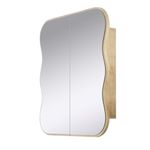 Casa si Gradina - Mobilier - Mobilier baie - Corpuri baie - Dulap baie, Hanah Home, carton dur, stejar, 12x45x50 cm - Infinity.ro