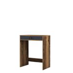 Casa si Gradina - Mobilier - Comode si corpuri - Masute de toaleta - Masa de machiaj, Hanah Home, pal melaminat, nuc, antracit, 70x84,7x40 cm - Infinity.ro