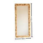 Casa si Gradina - Decoratiuni - Oglinzi - Oglinda, Hanah Home, lemn masiv de pin, nuc, 50x110 cm, 552NOS2131 - Infinity.ro