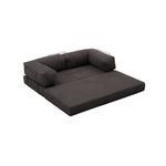 Casa si Gradina - Mobilier - Canapele si coltare - Coltare - Coltar, Atelier Del Sofa, chenille, antracit, 190x95x75 cm - Infinity.ro