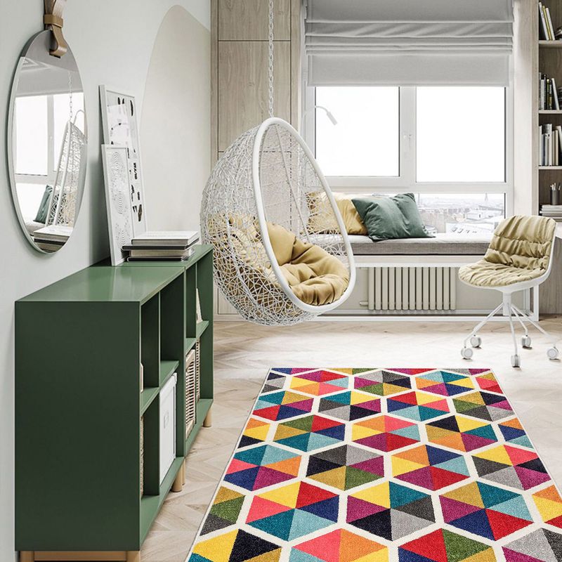 Casa si Gradina - Textile si covoare - Covoare - Covoare casa - Covor, Conceptum Hypnose, multicolor, 160x230 cm, 70% bumbac, 30% poliester, antiderapant, 625HFT4476 - Infinity.ro