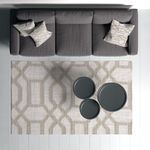 Casa si Gradina - Textile si covoare - Covoare - Covoare casa - Covor, Conceptum Hypnose, gri, 160x230 cm, 70% bumbac, antiderapant, 625HFT5687 - Infinity.ro