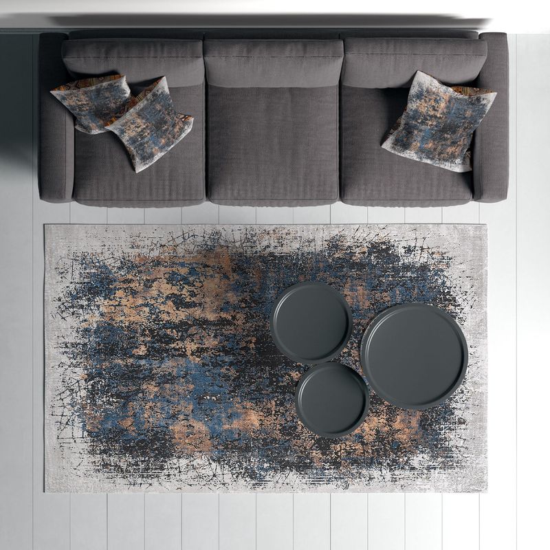 Casa si Gradina - Textile si covoare - Covoare - Covoare casa - Covor, Conceptum Hypnose, multicolor, 80x150 cm, bumbac si poliester, antiderapant, 625HFT1390 - Infinity.ro