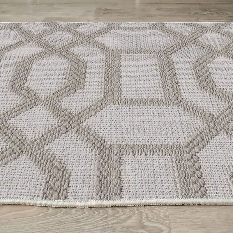 Casa si Gradina - Textile si covoare - Covoare - Covoare casa - Covor, Conceptum Hypnose, gri, 160x230 cm, 70% bumbac, antiderapant, 625HFT5687 - Infinity.ro
