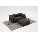 Casa si Gradina - Mobilier - Canapele si coltare - Coltare - Coltar, Atelier Del Sofa, chenille, antracit, 190x95x75 cm - Infinity.ro