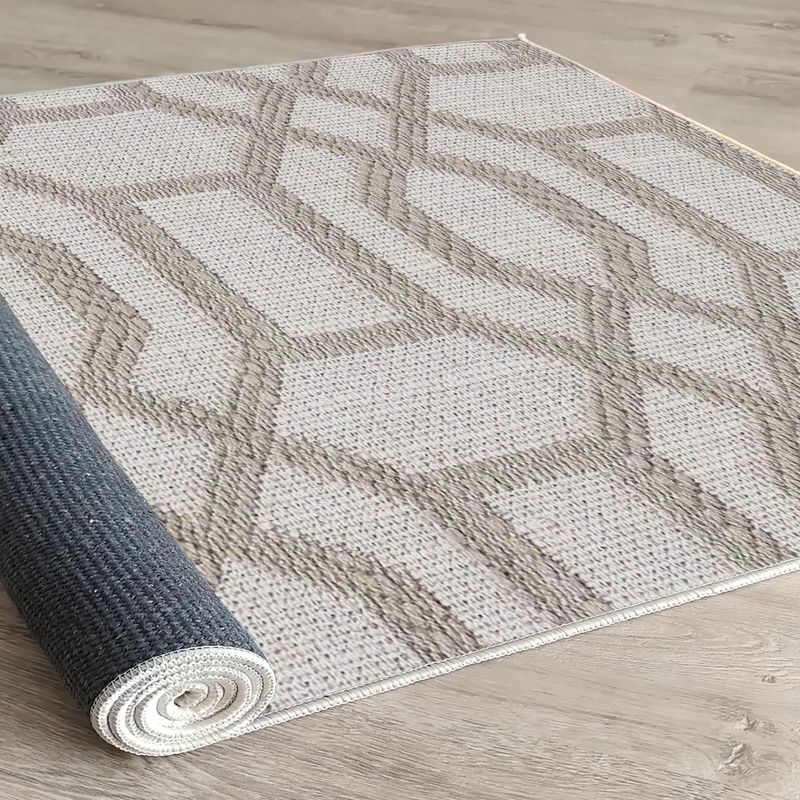 Casa si Gradina - Textile si covoare - Covoare - Covoare casa - Covor, Conceptum Hypnose, gri, 160x230 cm, 70% bumbac, antiderapant, 625HFT5687 - Infinity.ro