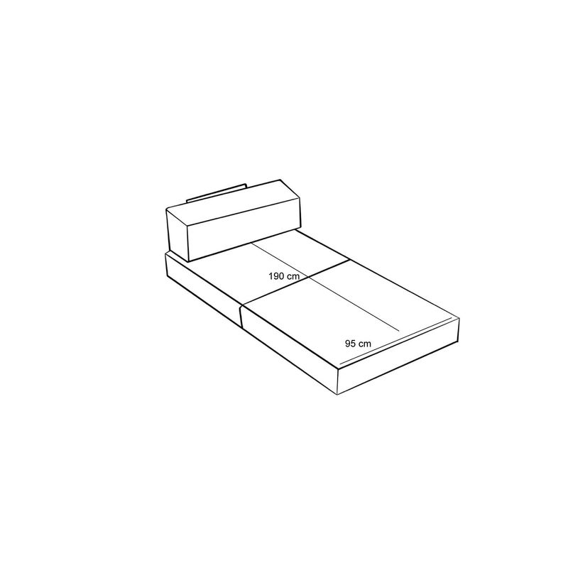 Casa si Gradina - Mobilier - Canapele si coltare - Coltare - Coltar, Atelier Del Sofa, chenille, antracit, 190x95x75 cm - Infinity.ro