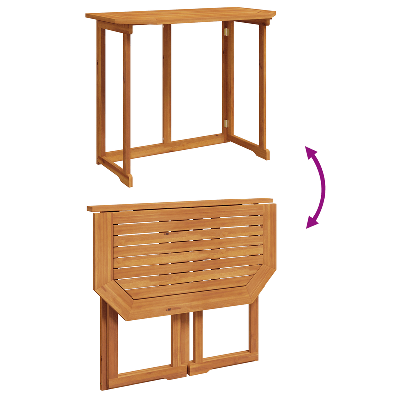Casa si Gradina - Gradina si terasa - Mobilier exterior - Seturi mobila gradina - Set bistro de gradina cu perne, 3 piese, lemn masiv de acacia - Infinity.ro