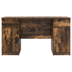 Casa si Gradina - Mobilier - Mese si birouri - Birouri - Birou, stejar fumuriu, 140x49x76 cm, lemn prelucrat - Infinity.ro