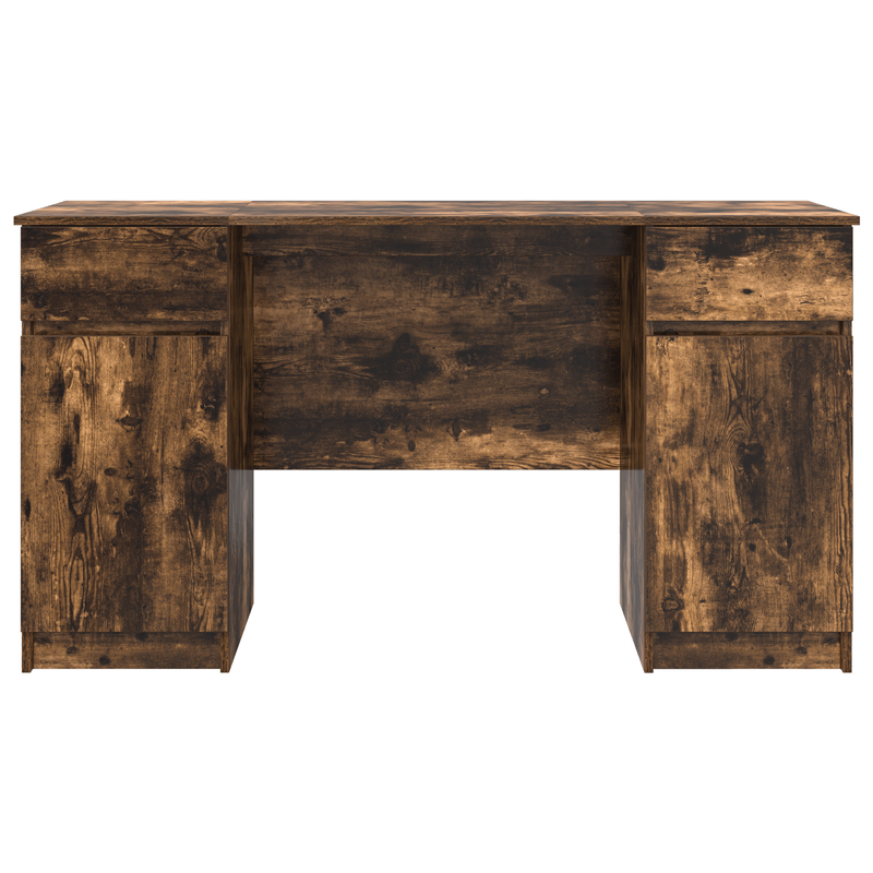 Casa si Gradina - Mobilier - Mese si birouri - Birouri - Birou, stejar fumuriu, 140x49x76 cm, lemn prelucrat - Infinity.ro