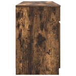 Casa si Gradina - Mobilier - Mese si birouri - Birouri - Birou, stejar fumuriu, 140x49x76 cm, lemn prelucrat - Infinity.ro