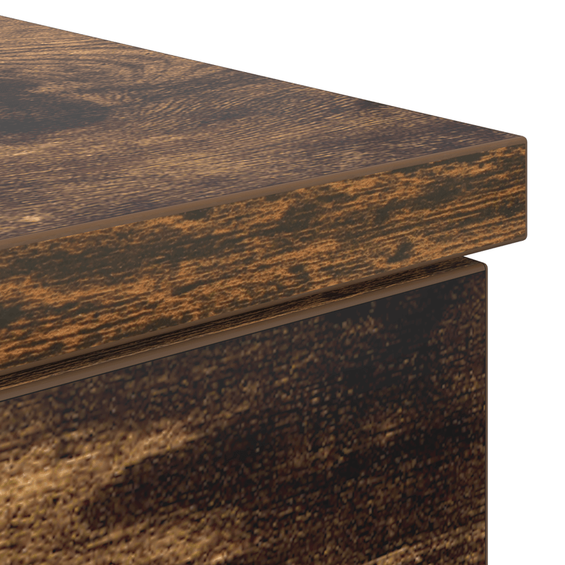 Casa si Gradina - Mobilier - Mese si birouri - Birouri - Birou, stejar fumuriu, 140x49x76 cm, lemn prelucrat - Infinity.ro