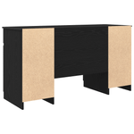 Casa si Gradina - Mobilier - Mese si birouri - Birouri - Birou, stejar negru, 140x49x76 cm, lemn prelucrat - Infinity.ro