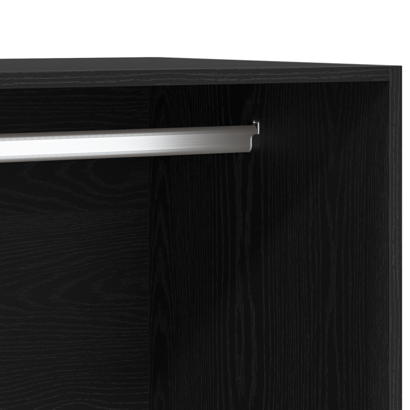 Casa si Gradina - Mobilier - Dulapuri si sifoniere - Dulapuri - Dulap Negru din Stejar 100x50x200 cm din Lemn Prelucrat - Infinity.ro