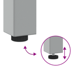 Casa si Gradina - Constructii - Scule de mana si unelte - Mese si bancuri de lucru - Set banc de lucru, 2 piese, gri, otel - Infinity.ro
