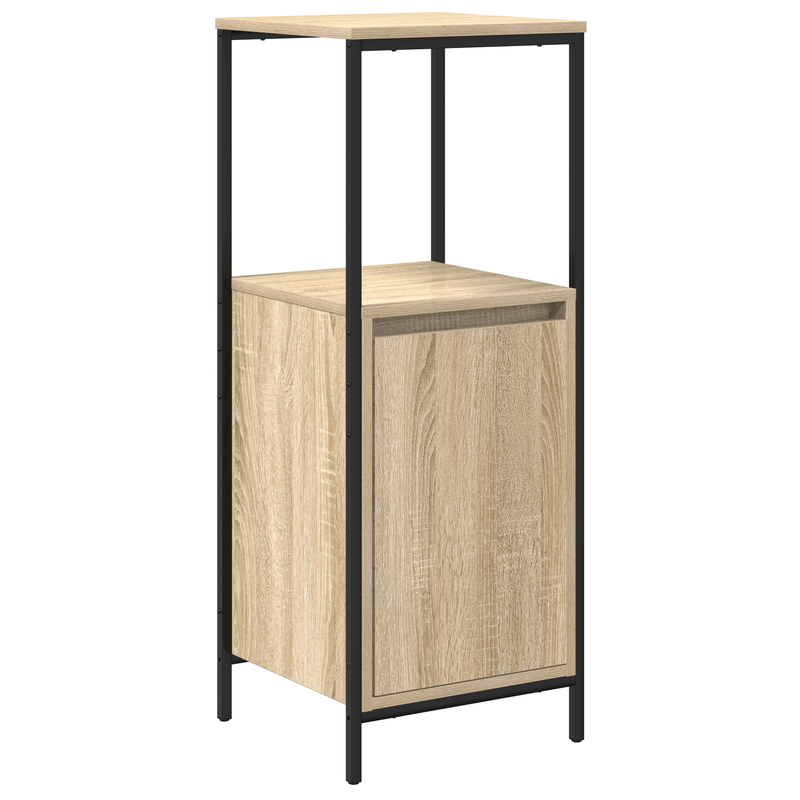 Casa si Gradina - Mobilier - Seturi de mobilier - Seturi baie - Set mobilier baie, 5 piese, stejar sonoma, lemn prelucrat - Infinity.ro